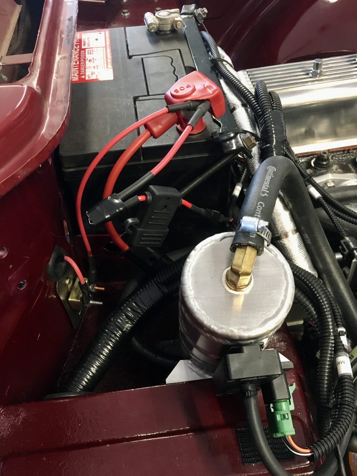 Triumph TR6 Restoration converting The Strombergs to TBI fuel